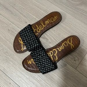 Sam Edelman black studded sandals
